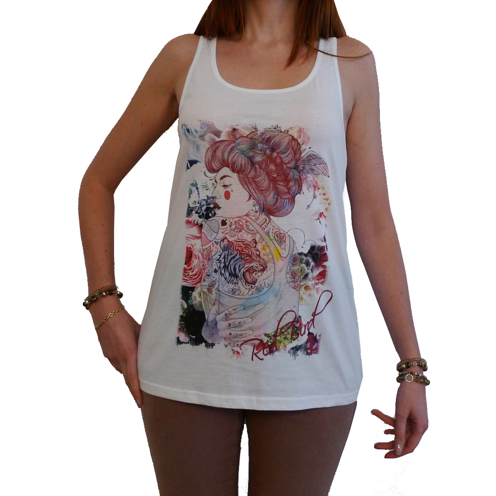 Red Birdwomen's Tunic Celebrity Star One In The City 7015260 on Luulla